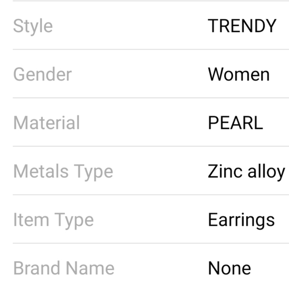 Elegant Faux Pearl  Earrings - Picture 7 of 7